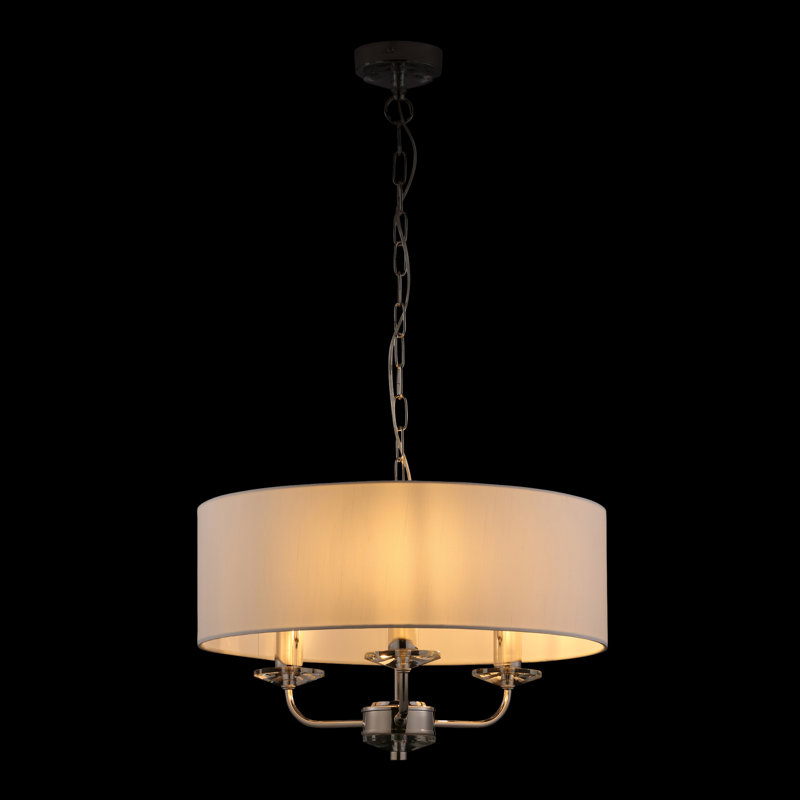 Basilia 3 Light Drum Chandelier Basilia 3 Light Drum Chandelier